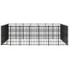 Outdoor Dog Kennel Steel 416.7 ftÂ²