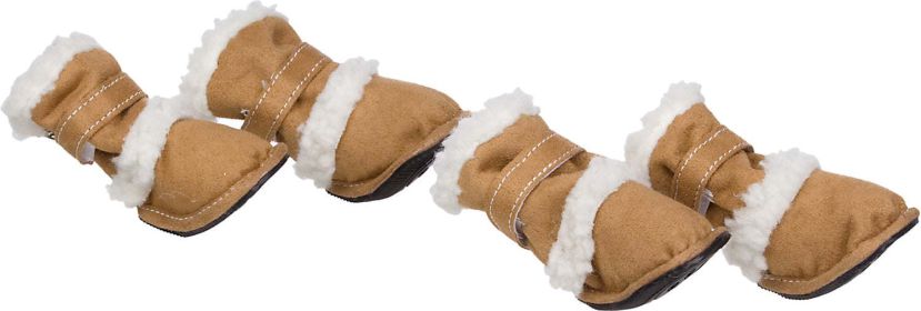 Shearling "Duggz" Pet Shoes (size: medium)