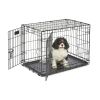 Double Door iCrate Metal Dog Crate, 42"